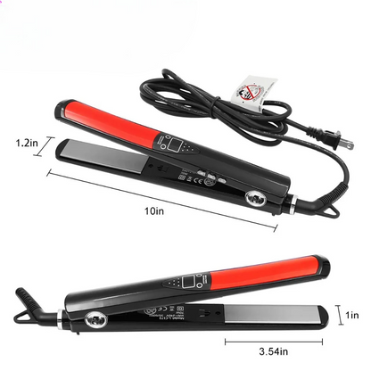 Lisseur Cheveux - HairStraightenerCurler™ - Noir Petit
